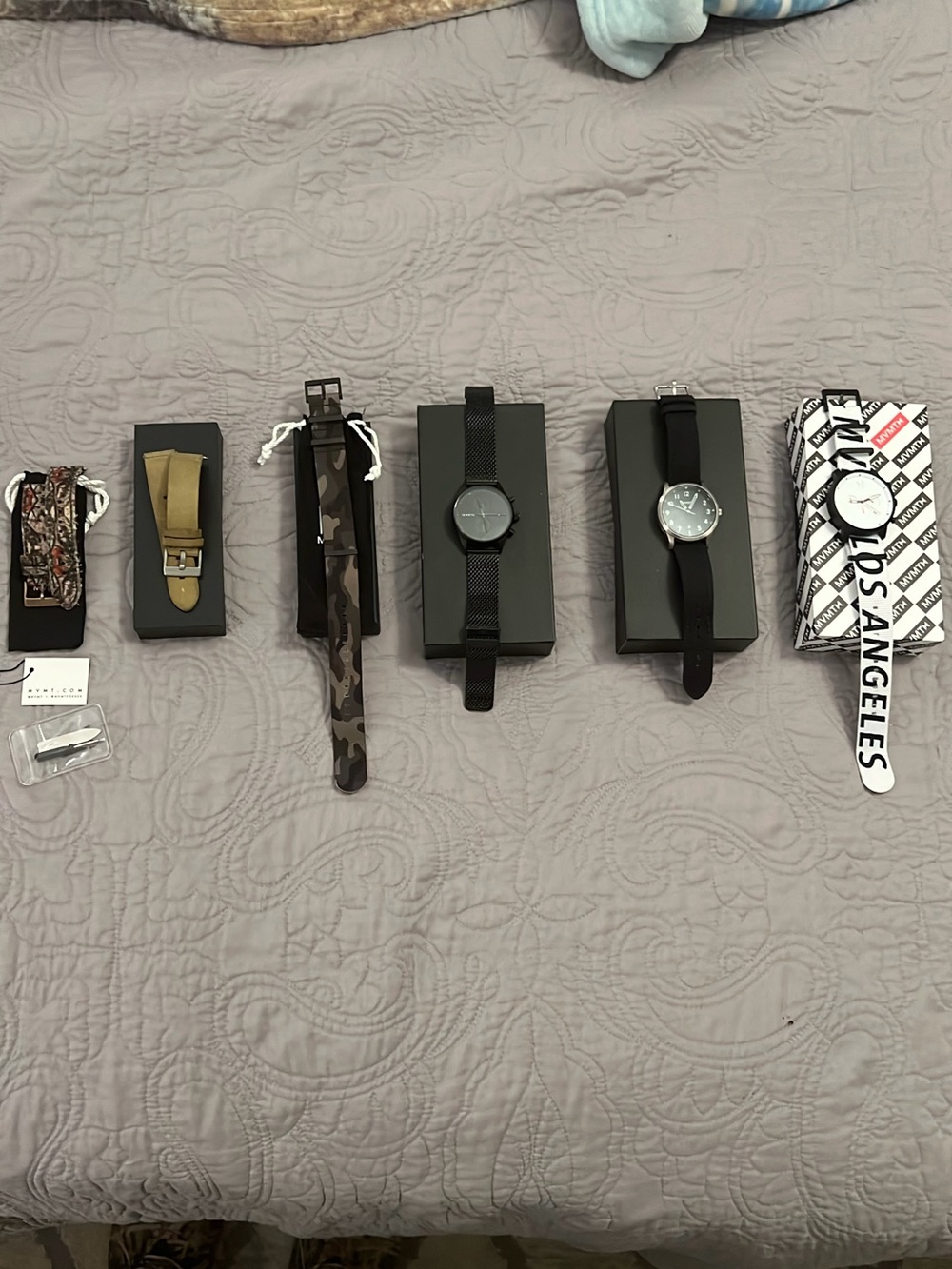 MVMT Watch and band collection